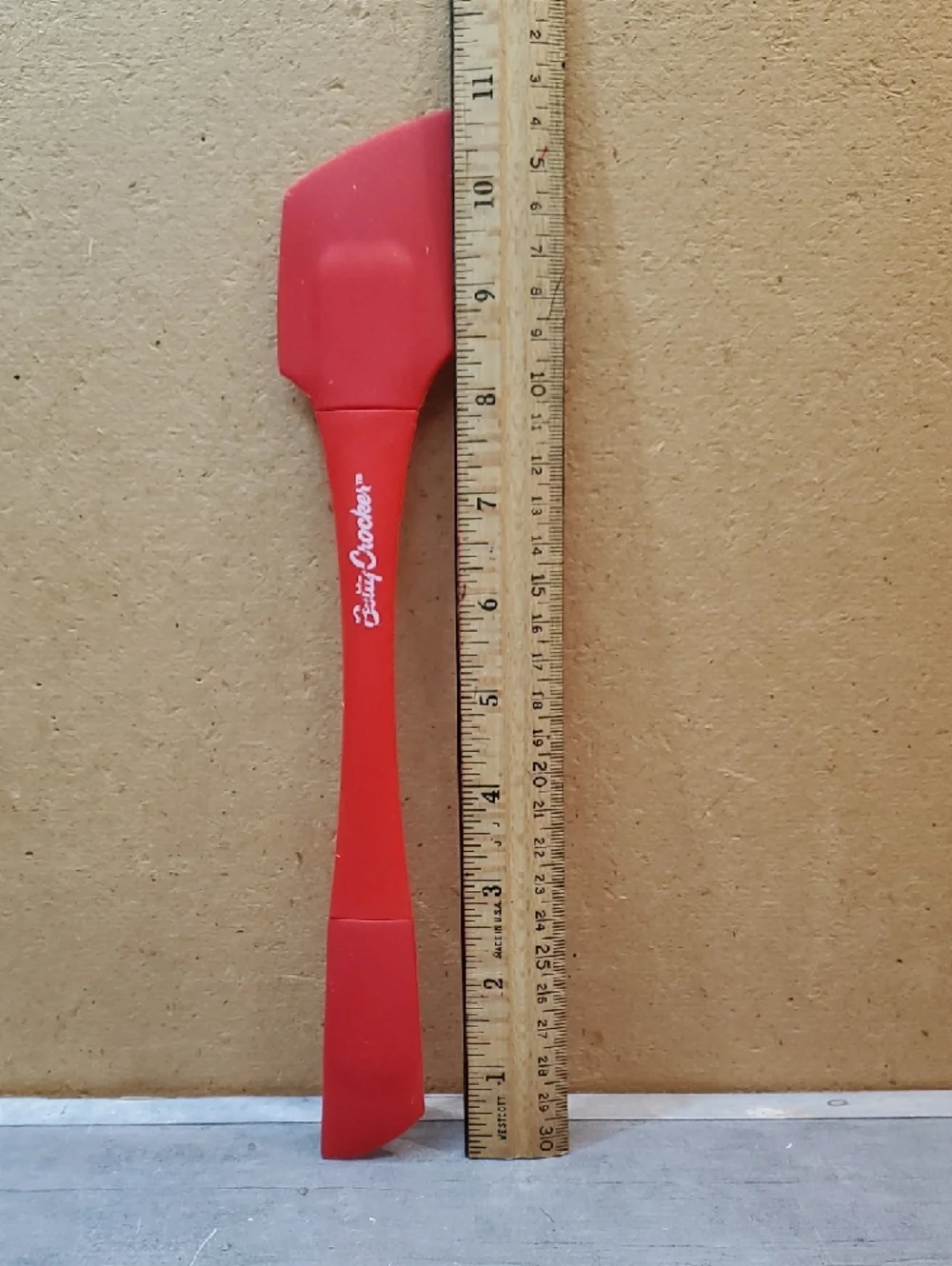 Betty Crocker Red Silicone Spatula and Basting Brush Set